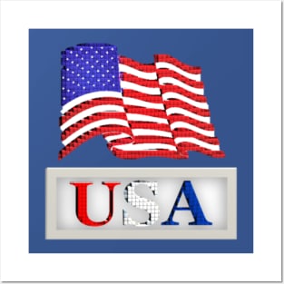 USA T-Shirts and More Posters and Art